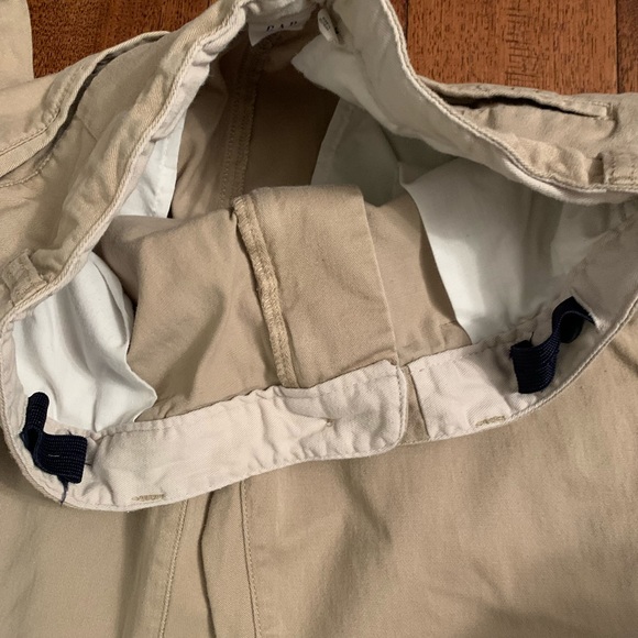 GAP Boys Khaki With Adjustable Elastic Belt Size 14 - Picture 3 of 4